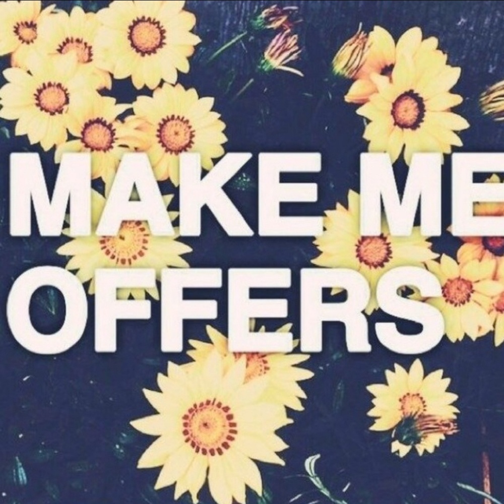 All reasonable offers welcome !!